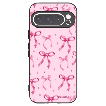 Picasee husă neagră din silicon pentru Google Pixel 9 Pro XL - Bow Aesthetic
