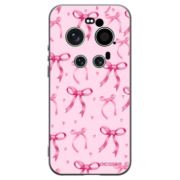 Picasee husă neagră din silicon pentru Xiaomi 17 Ultra - Bow Aesthetic