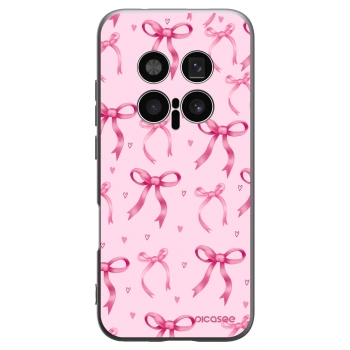 Picasee husă neagră din silicon pentru Honor Magic8 Pro 5G - Bow Aesthetic