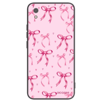 Picasee husă neagră din silicon pentru Xiaomi Redmi 7A - Bow Aesthetic