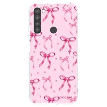 Picasee husă transparentă din silicon pentru Xiaomi Redmi Note 8 - Bow Aesthetic
