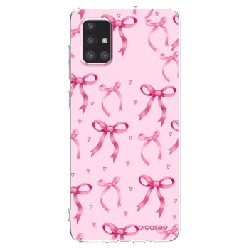 Picasee husă transparentă din silicon pentru Samsung Galaxy A71 A715F - Bow Aesthetic