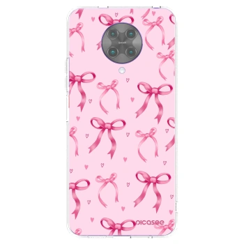 Picasee husă transparentă din silicon pentru Xiaomi Poco F2 Pro - Bow Aesthetic