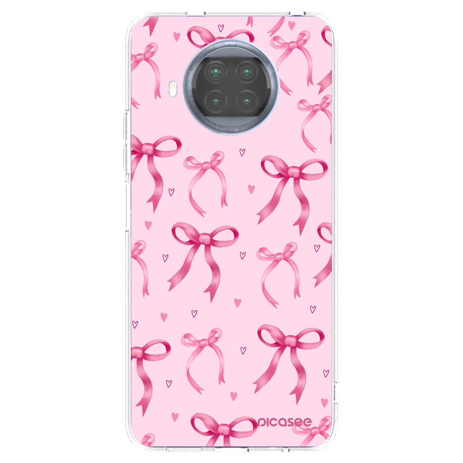 Picasee husă transparentă din silicon pentru Xiaomi Mi 10T Lite - Bow Aesthetic