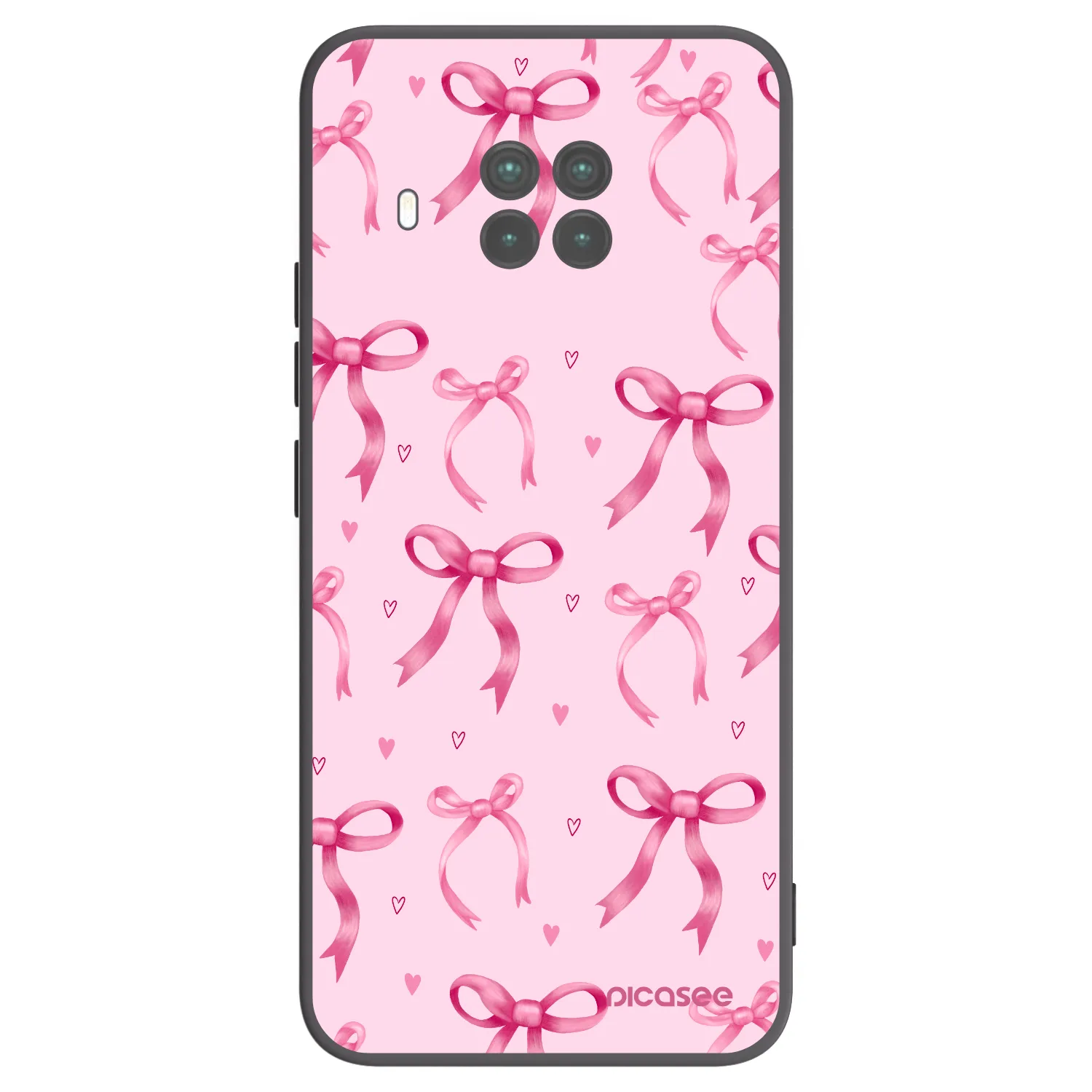 Picasee husă neagră din silicon pentru Xiaomi Mi 10T Lite - Bow Aesthetic