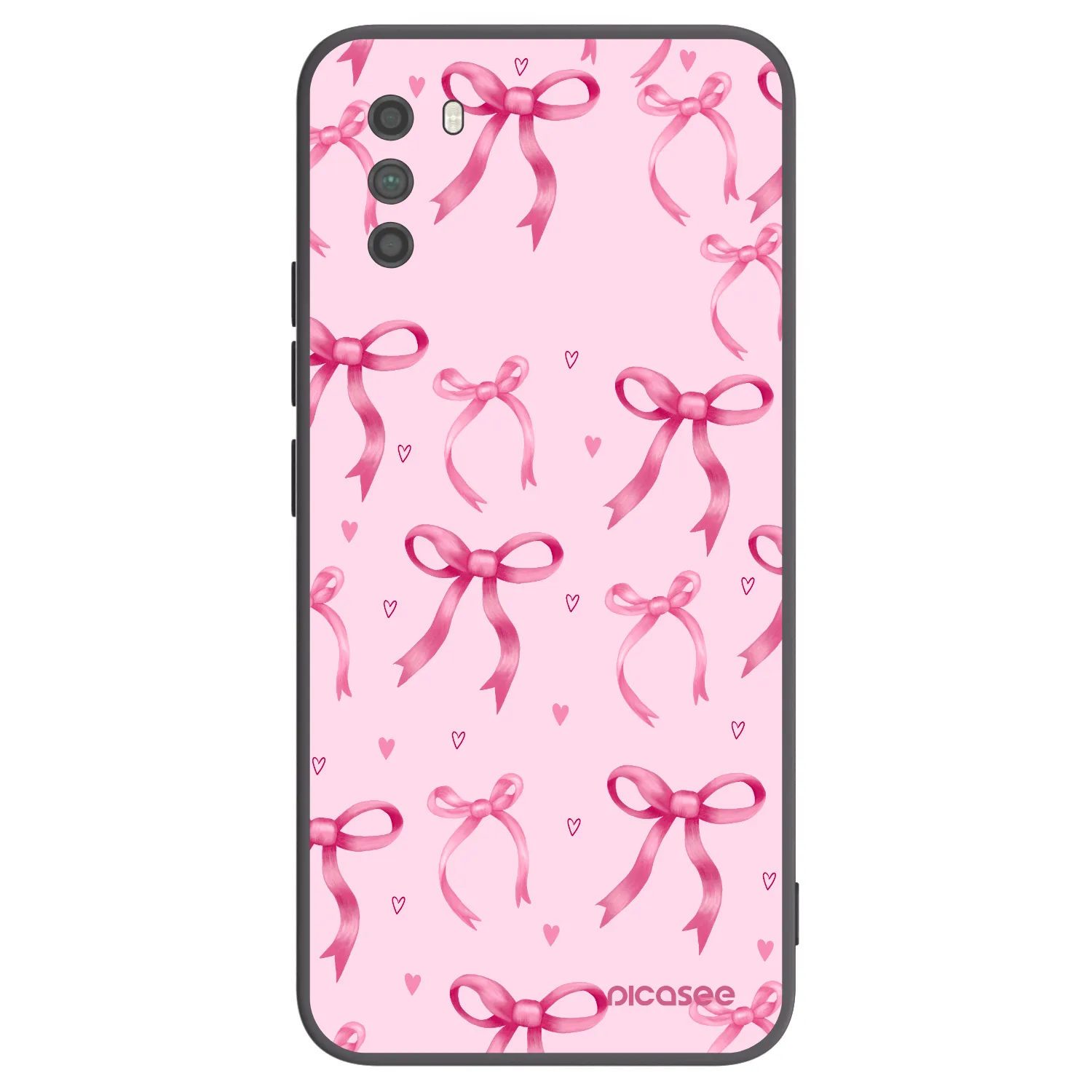 Picasee husă neagră din silicon pentru Xiaomi Poco M3 - Bow Aesthetic