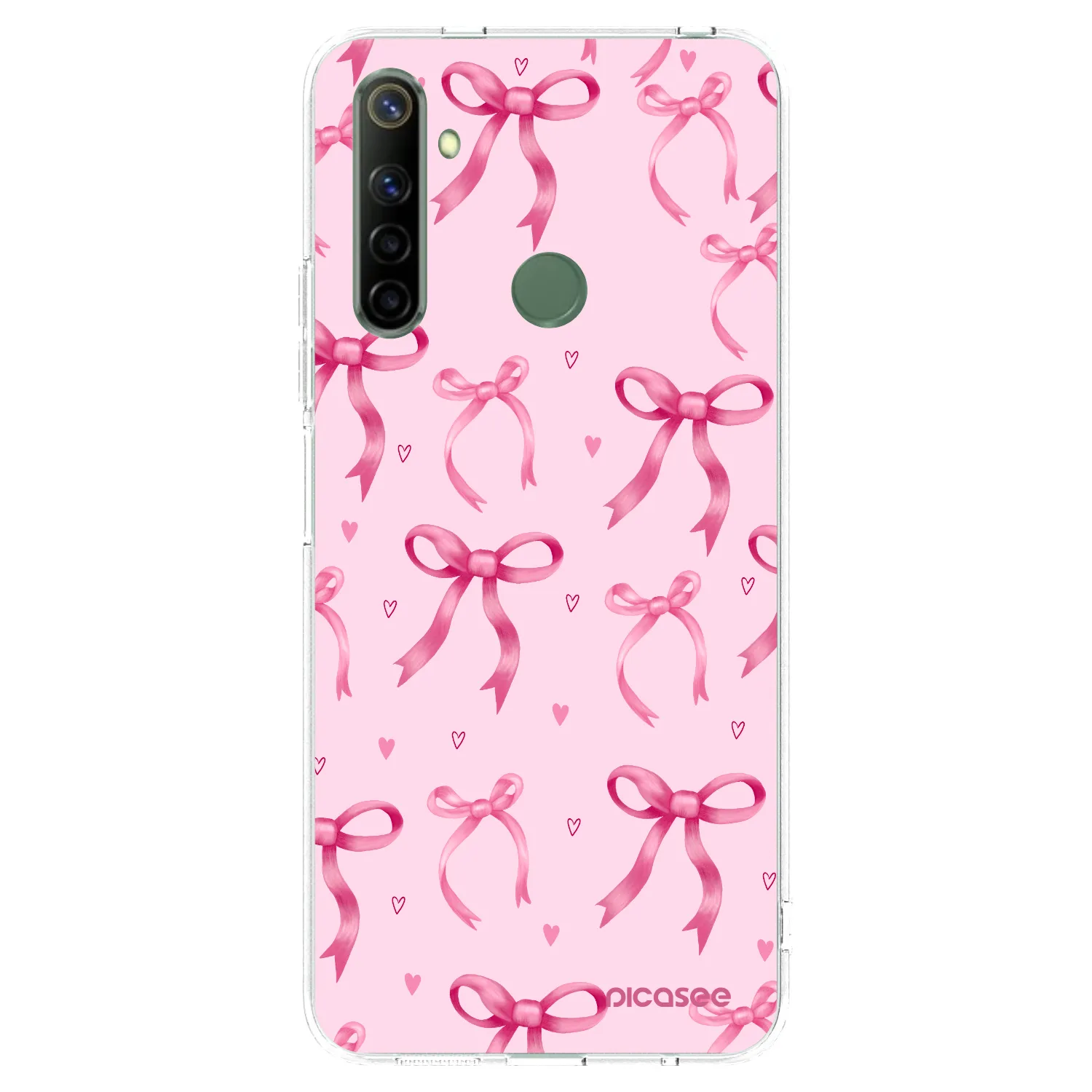 Picasee husă transparentă din silicon pentru Realme 6i - Bow Aesthetic