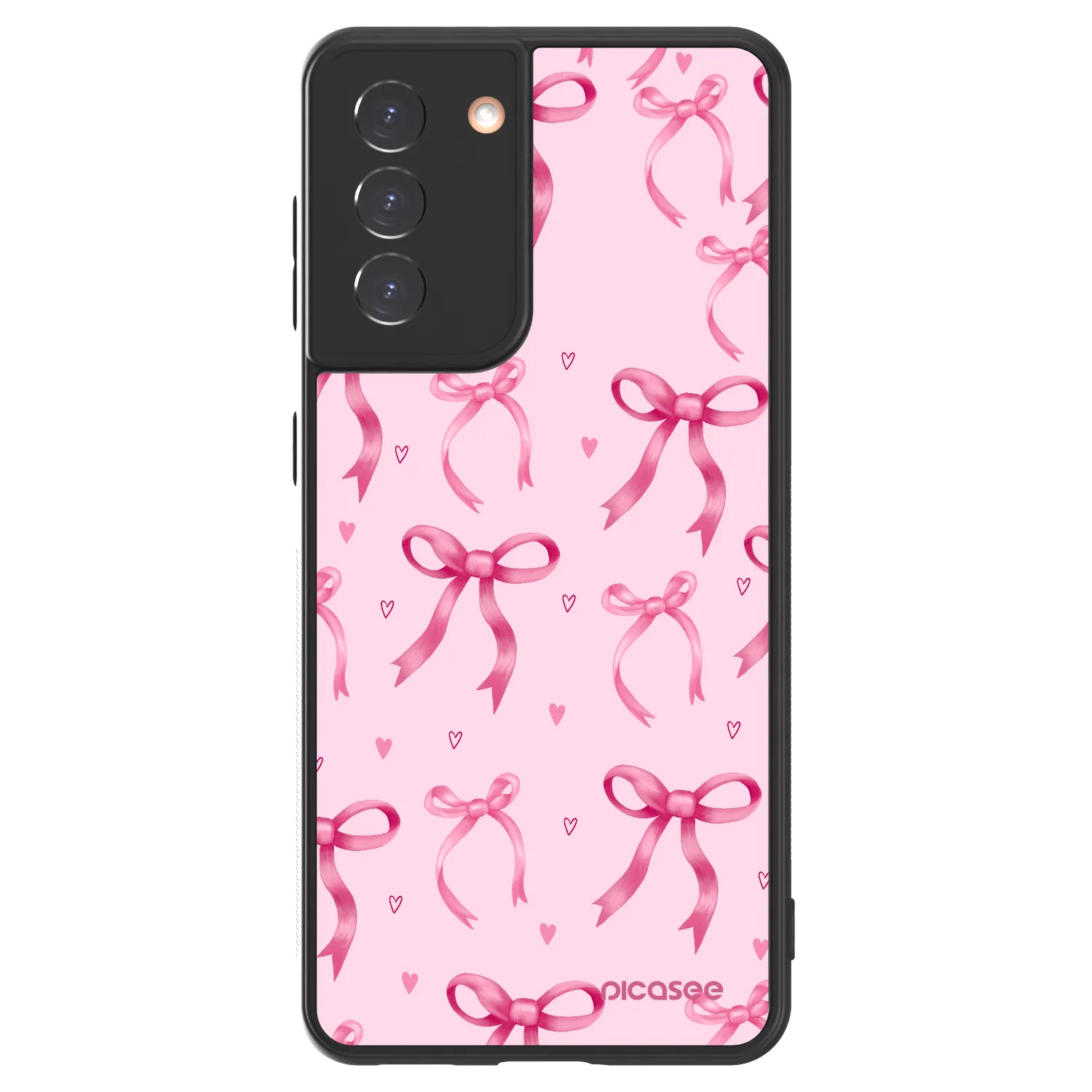 Picasee ULTIMATE CASE pentru Samsung Galaxy S21 5G G991B - Bow Aesthetic