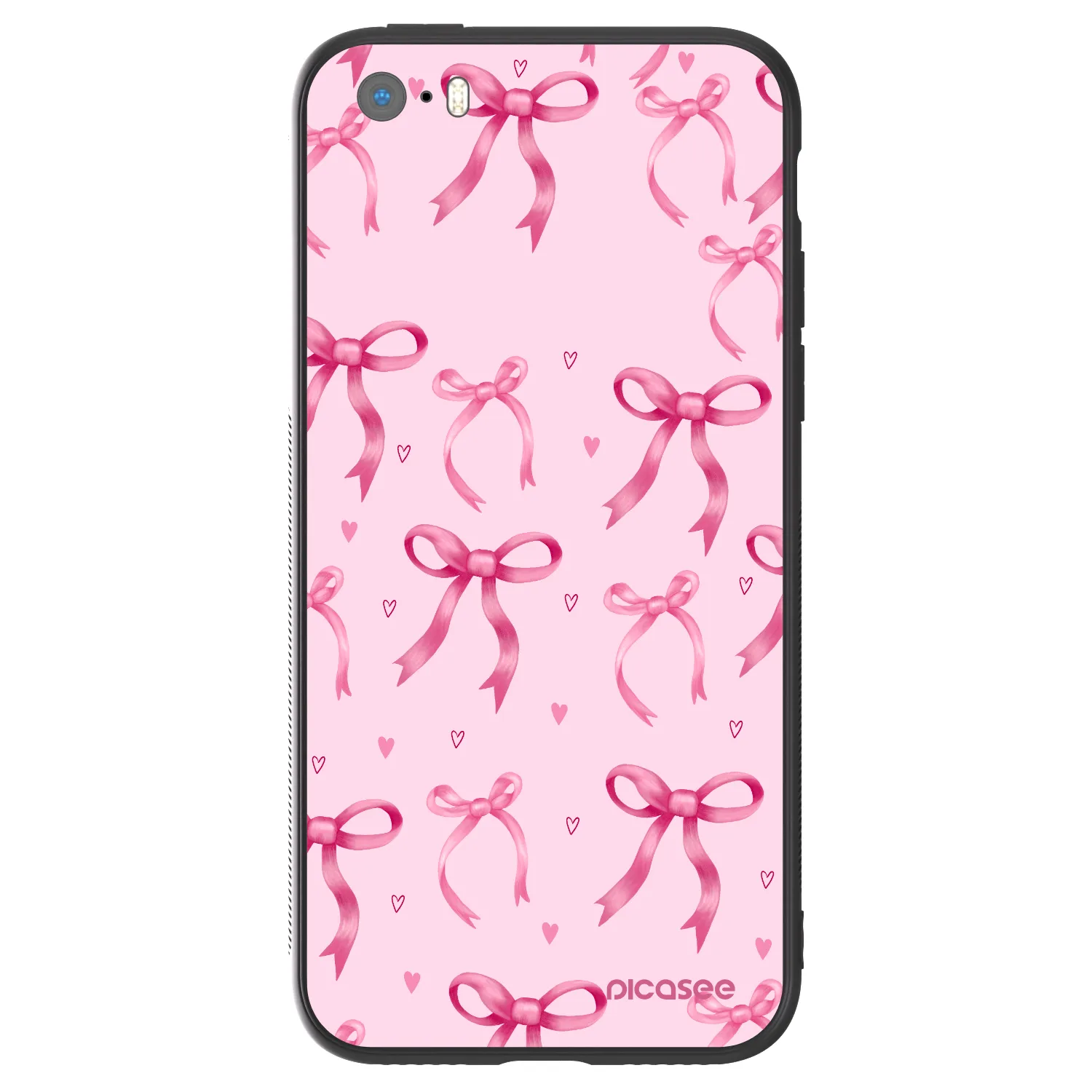 Picasee ULTIMATE CASE pentru Apple iPhone 5/5S/SE - Bow Aesthetic