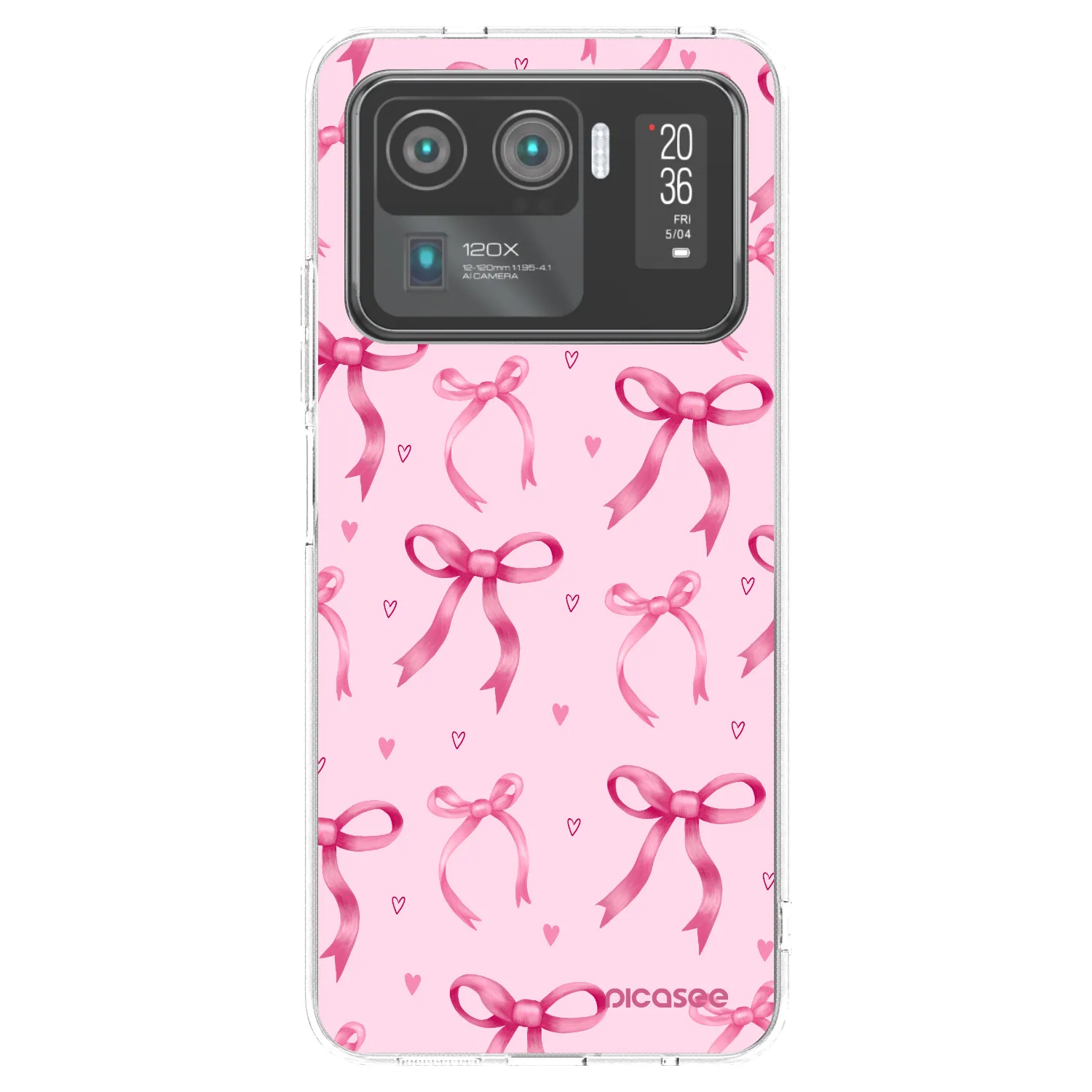 Picasee husă transparentă din silicon pentru Xiaomi Mi 11 Ultra - Bow Aesthetic