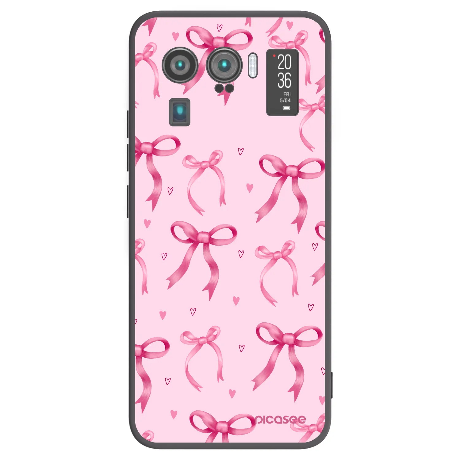 Picasee husă neagră din silicon pentru Xiaomi Mi 11 Ultra - Bow Aesthetic