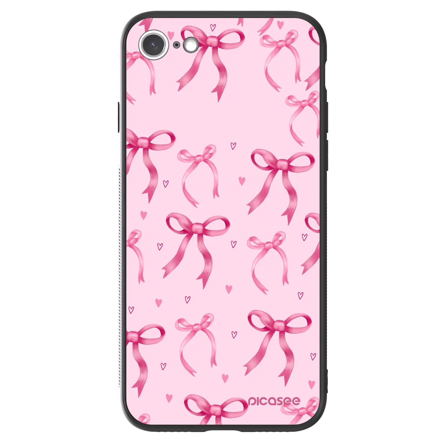 Picasee ULTIMATE CASE pentru Apple iPhone SE 2020 - Bow Aesthetic