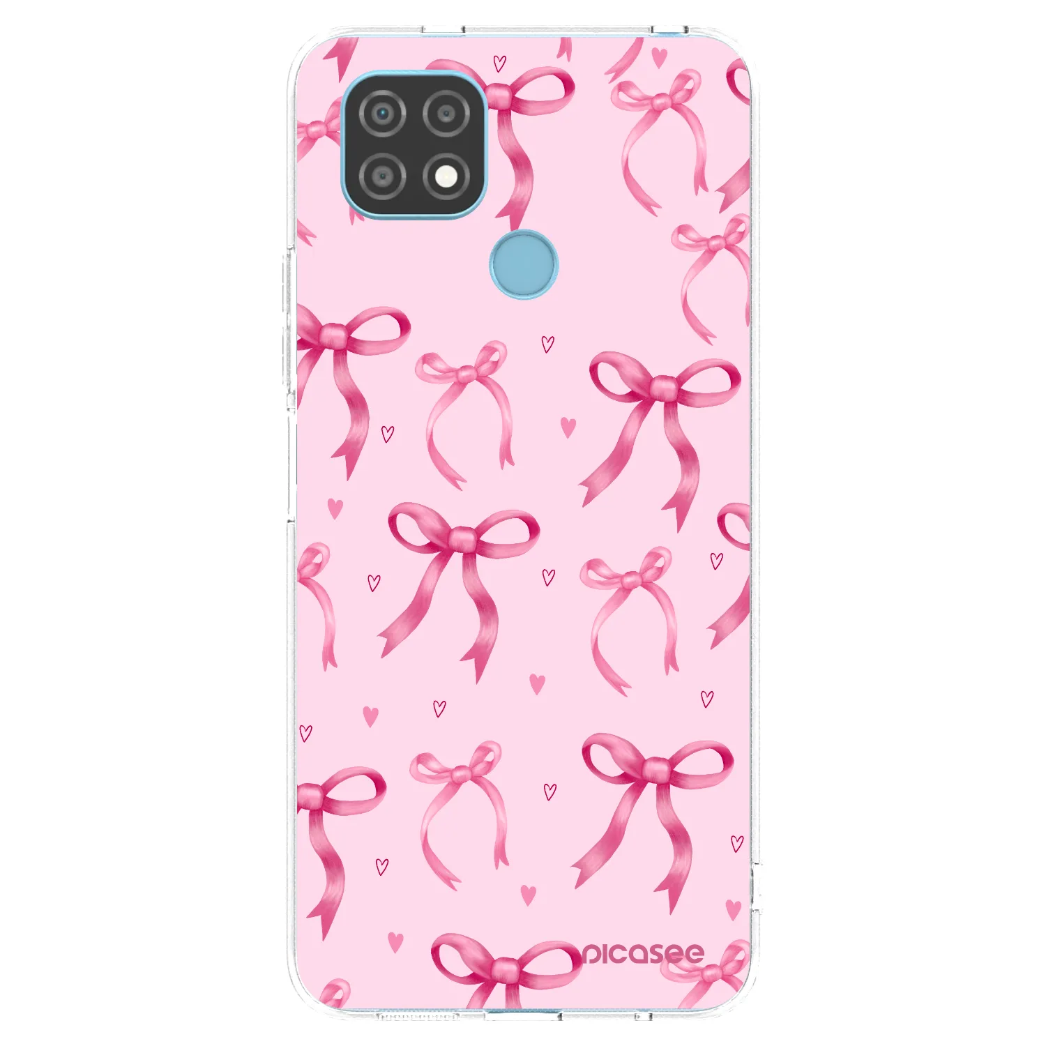 Picasee husă transparentă din silicon pentru Realme C21 - Bow Aesthetic