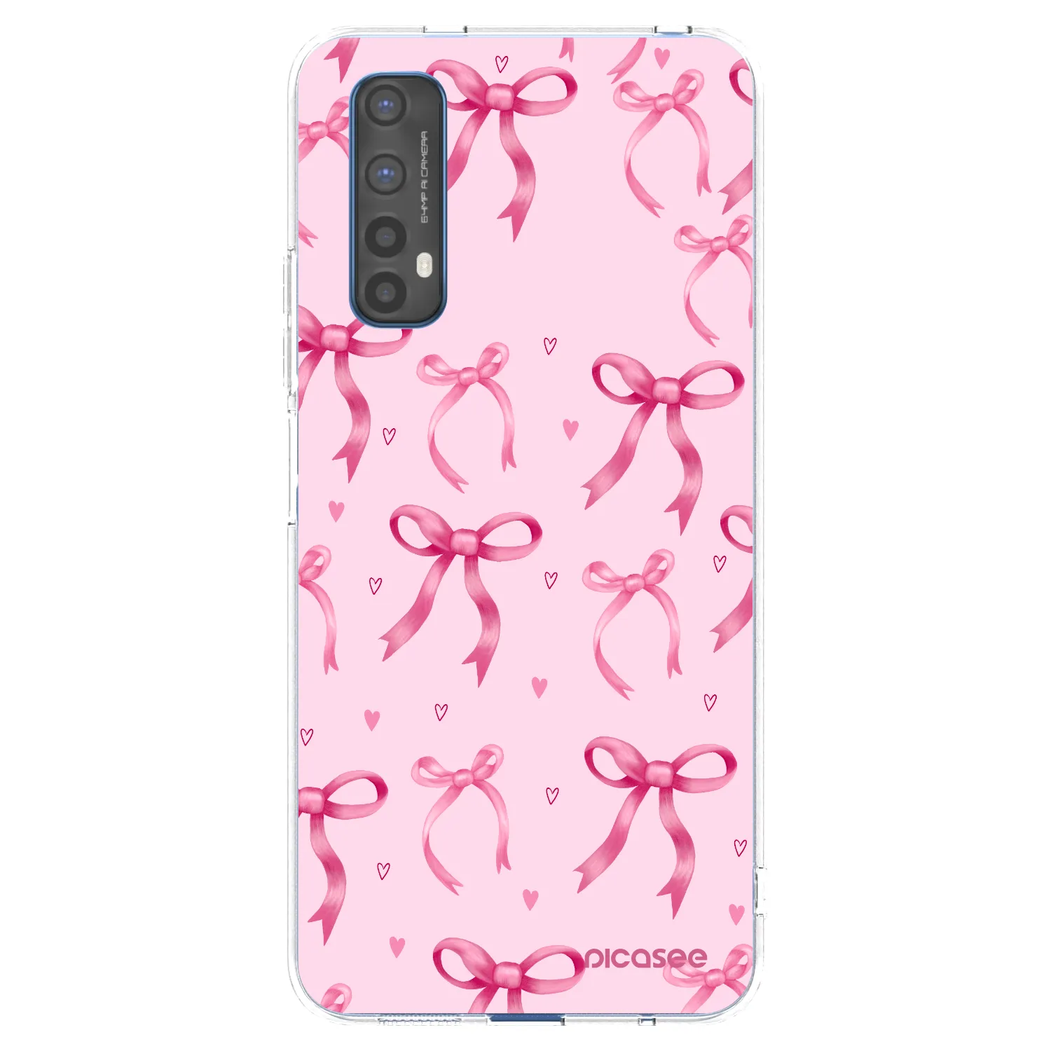 Picasee husă transparentă din silicon pentru Realme 7 - Bow Aesthetic