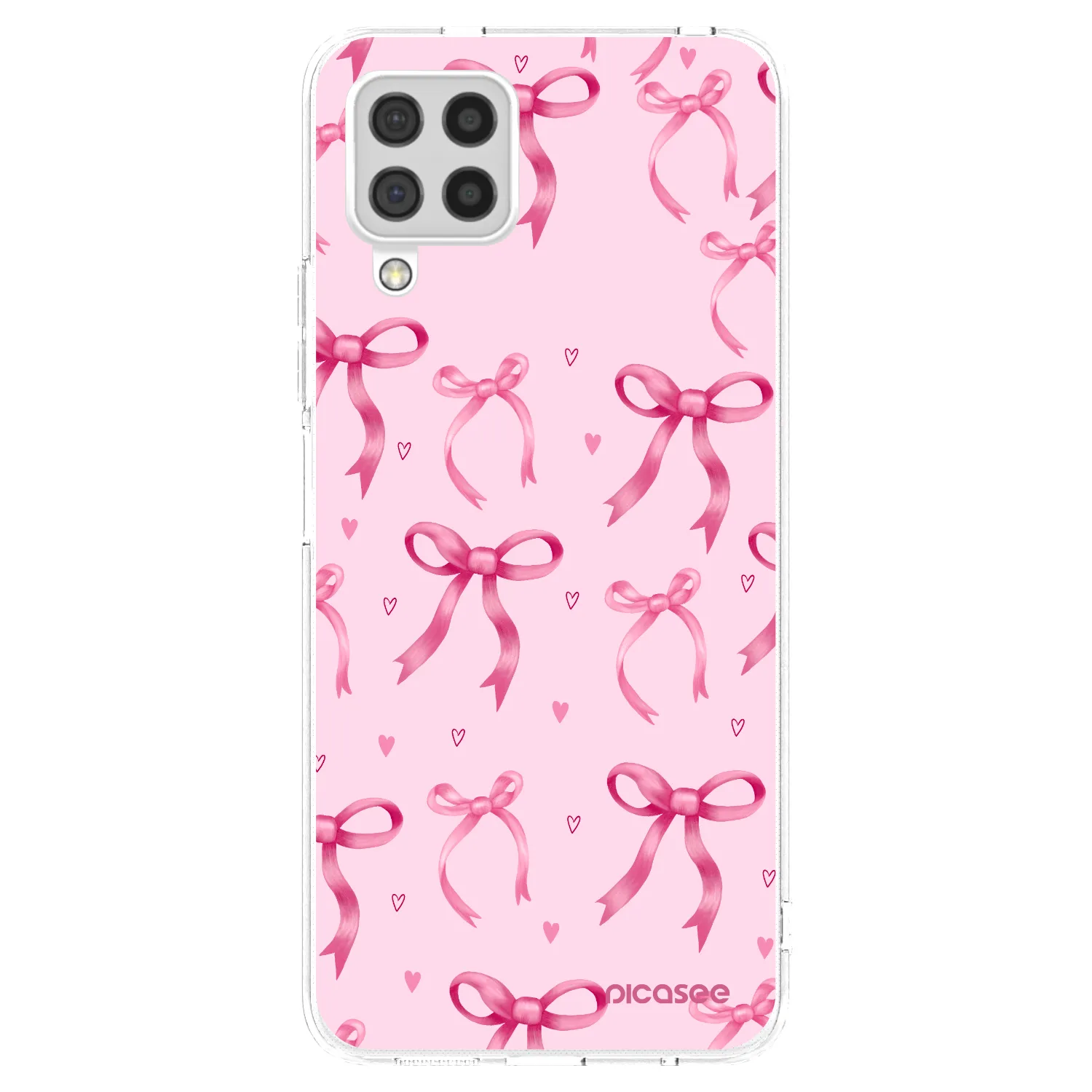 Picasee husă transparentă din silicon pentru Samsung Galaxy A22 A225F 4G - Bow Aesthetic