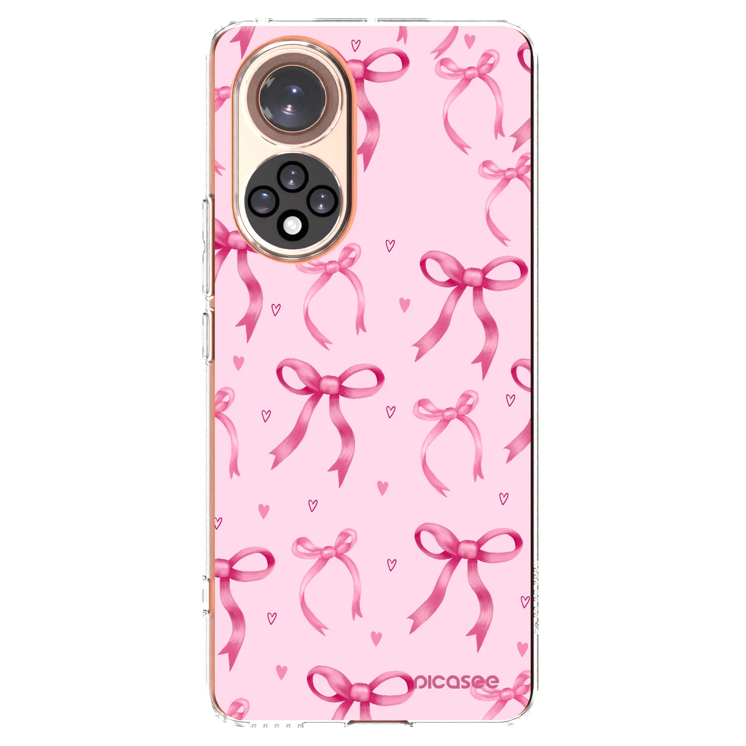 Picasee husă transparentă din silicon pentru Honor 50 5G - Bow Aesthetic