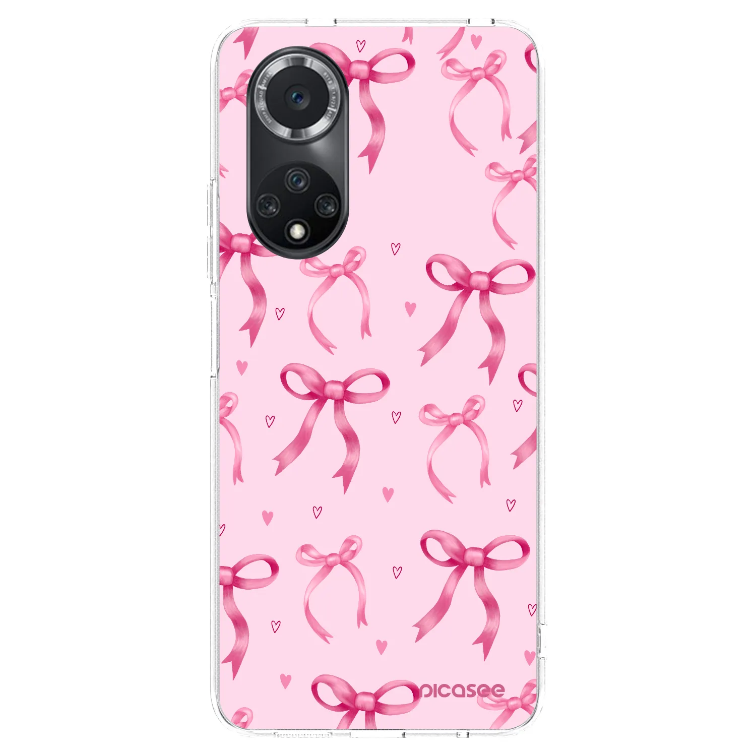 Picasee husă transparentă din silicon pentru Huawei Nova 9 SE - Bow Aesthetic