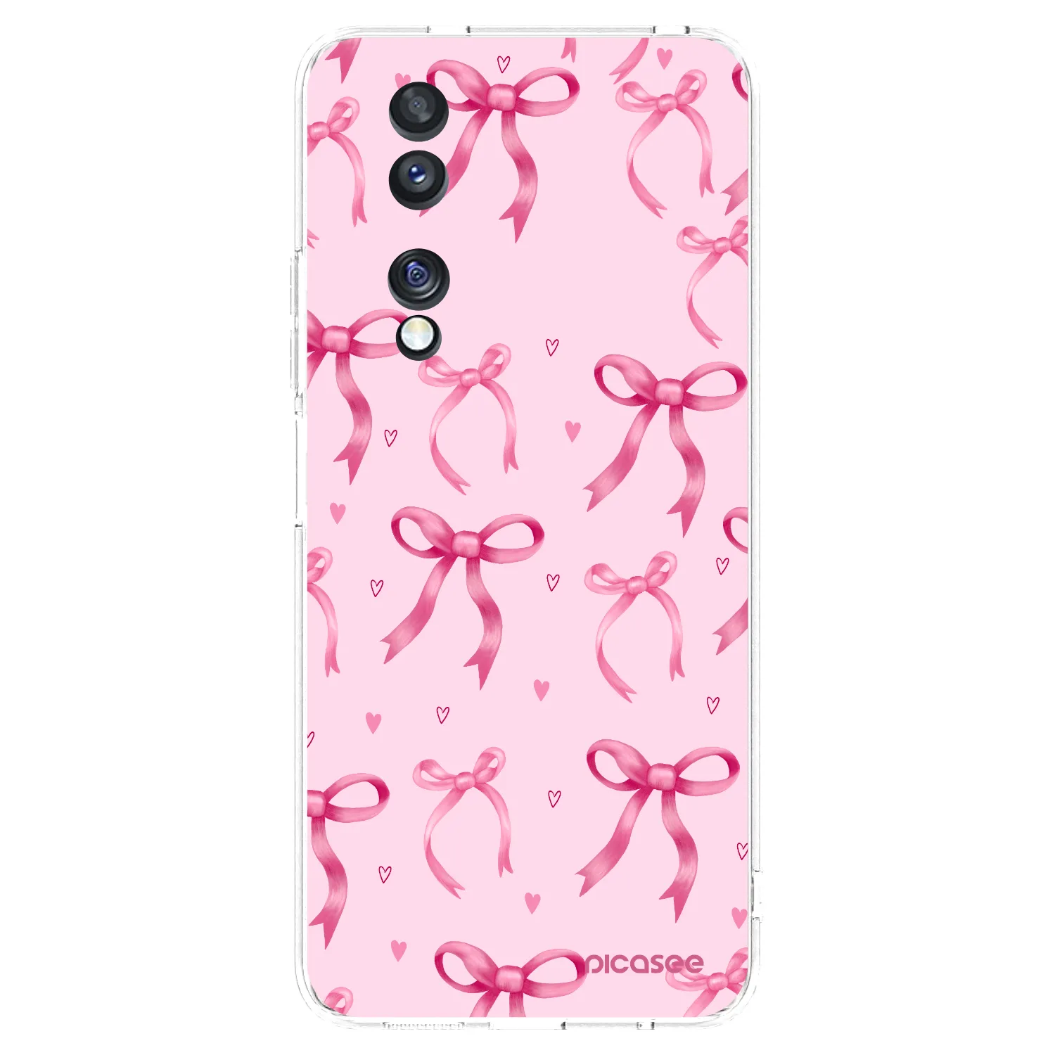 Picasee husă transparentă din silicon pentru Honor 70 - Bow Aesthetic
