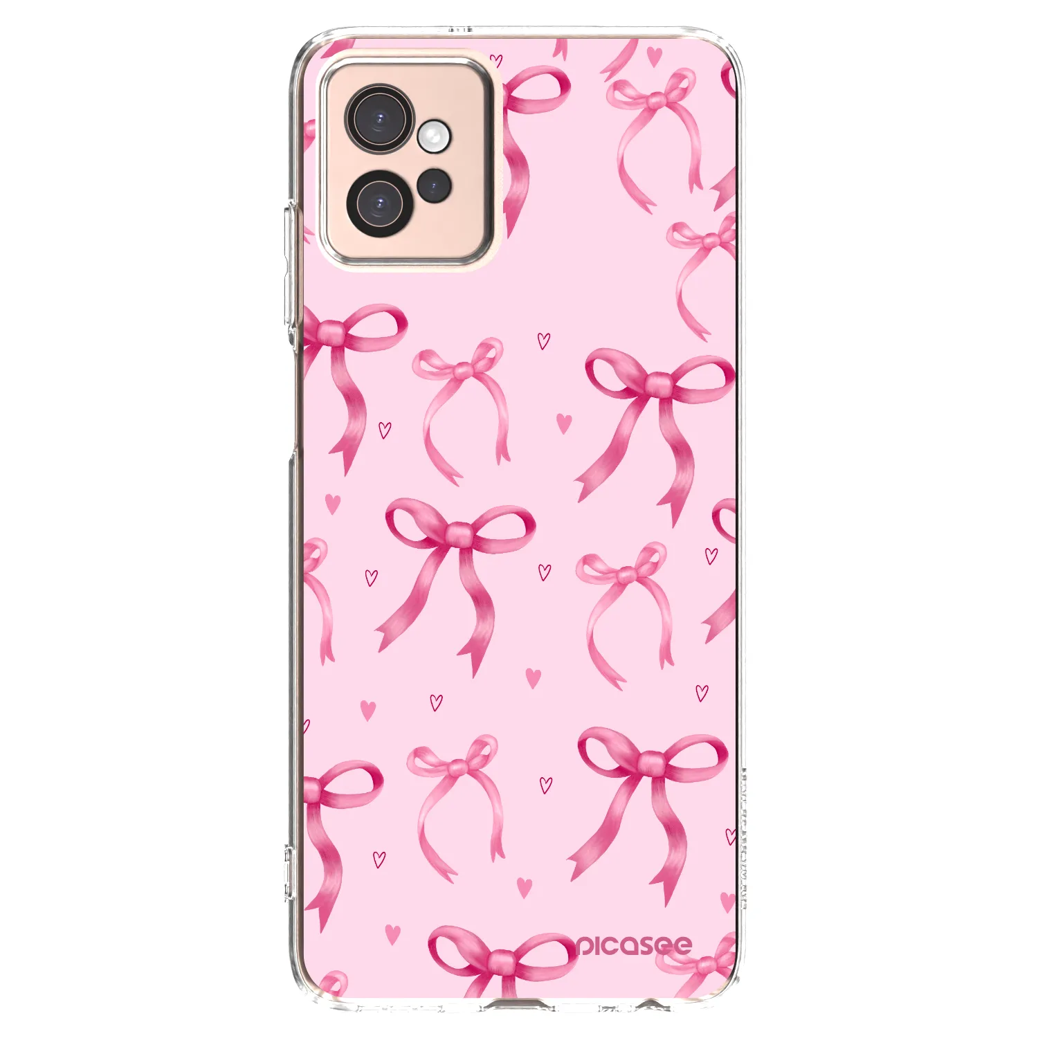 Picasee husă transparentă din silicon pentru Motorola Moto G32 - Bow Aesthetic