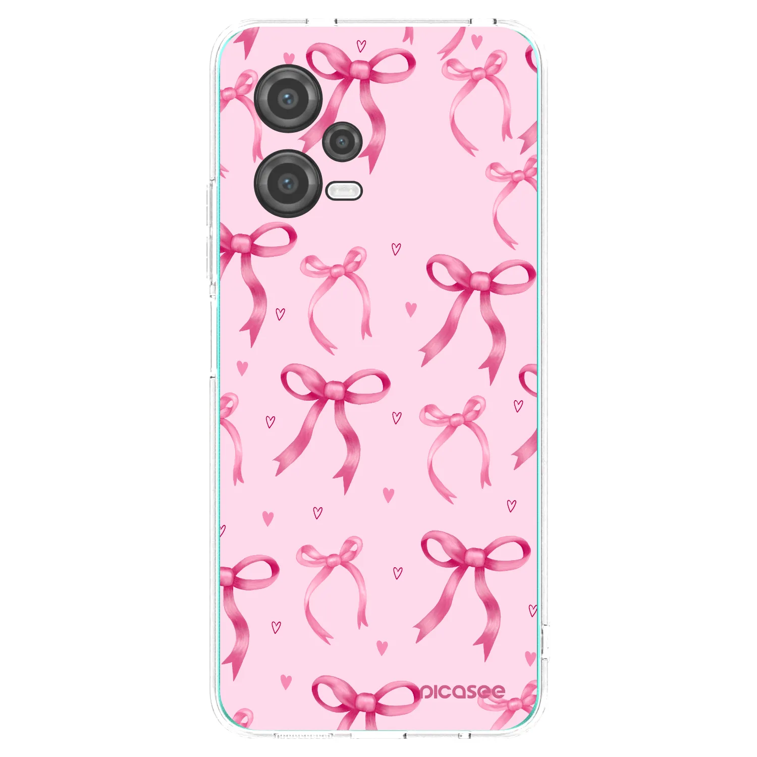 Picasee husă transparentă din silicon pentru Xiaomi Poco X5 - Bow Aesthetic