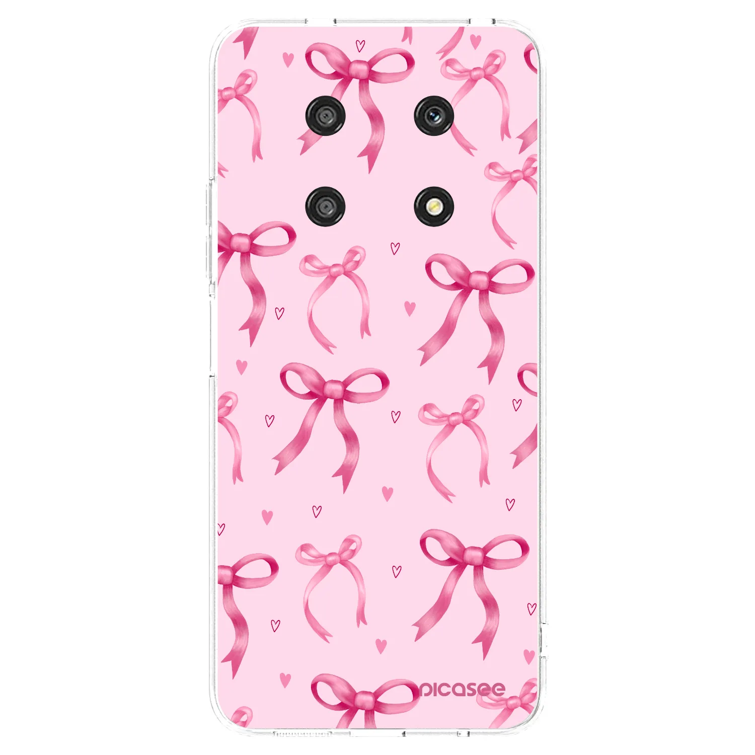 Picasee husă transparentă din silicon pentru Honor Magic4 Lite 5G - Bow Aesthetic