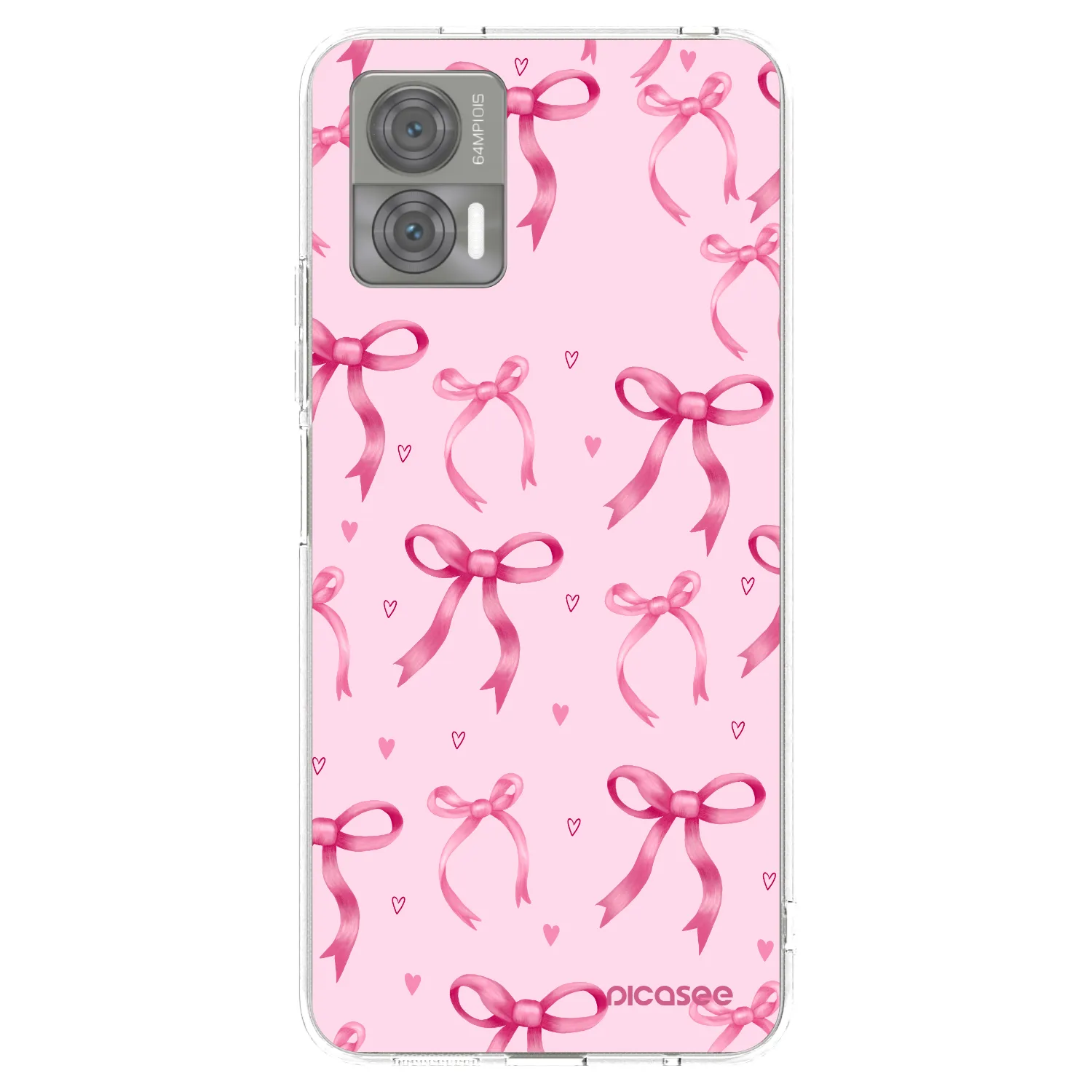 Picasee husă transparentă din silicon pentru Motorola Edge 30 Neo - Bow Aesthetic