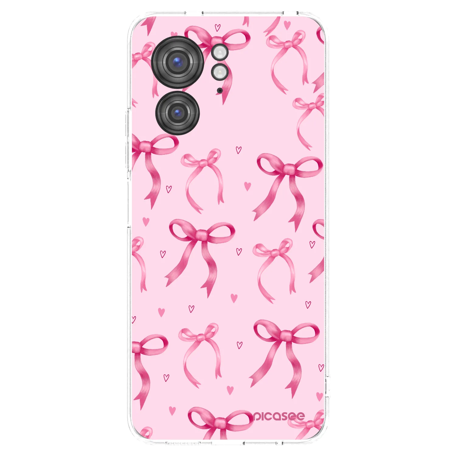 Picasee husă transparentă din silicon pentru Motorola Edge 40 - Bow Aesthetic