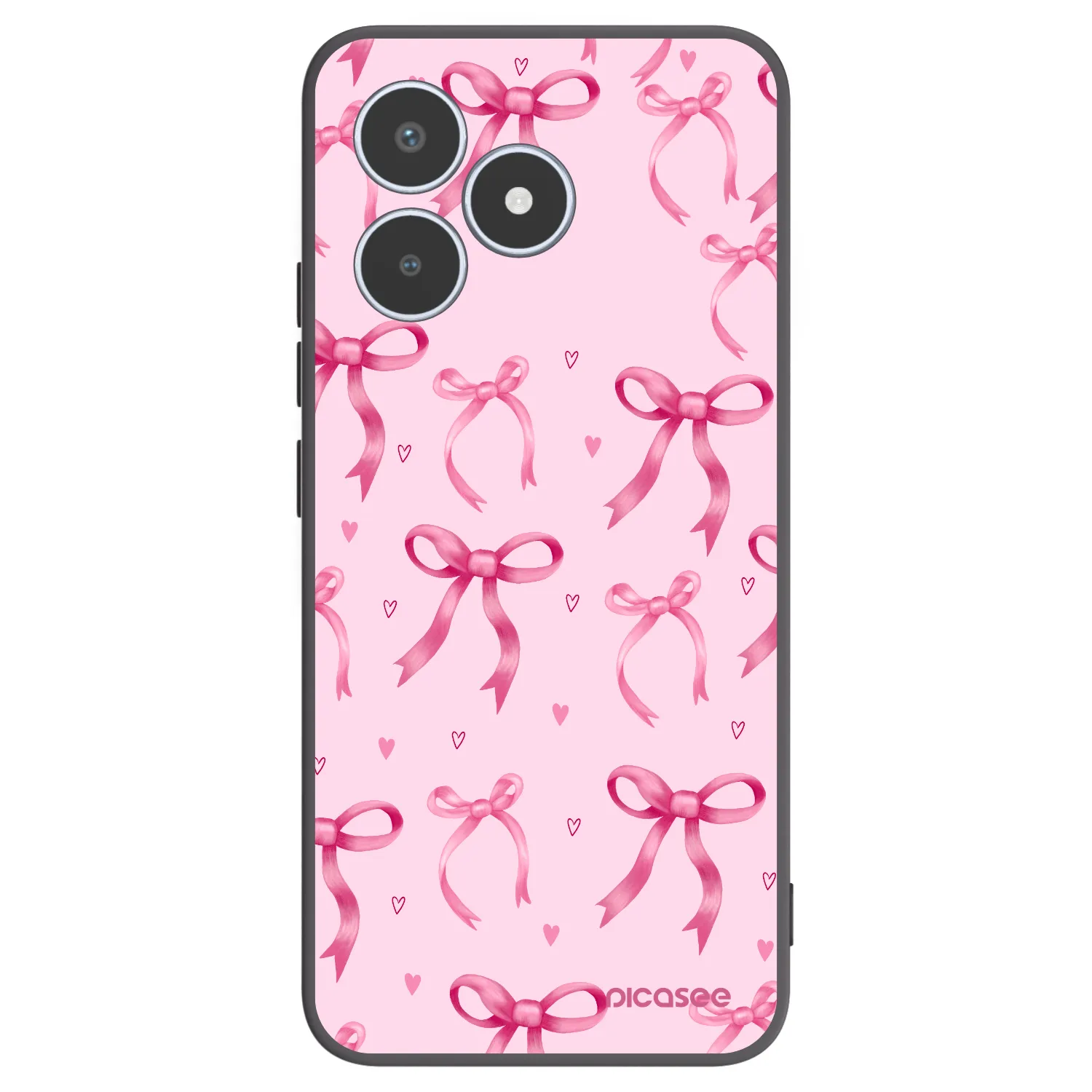 Picasee husă neagră din silicon pentru Realme C53 - Bow Aesthetic