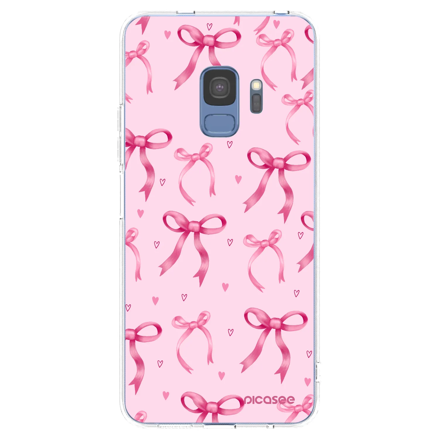 Picasee husă transparentă din silicon pentru Samsung Galaxy S9 G960F - Bow Aesthetic