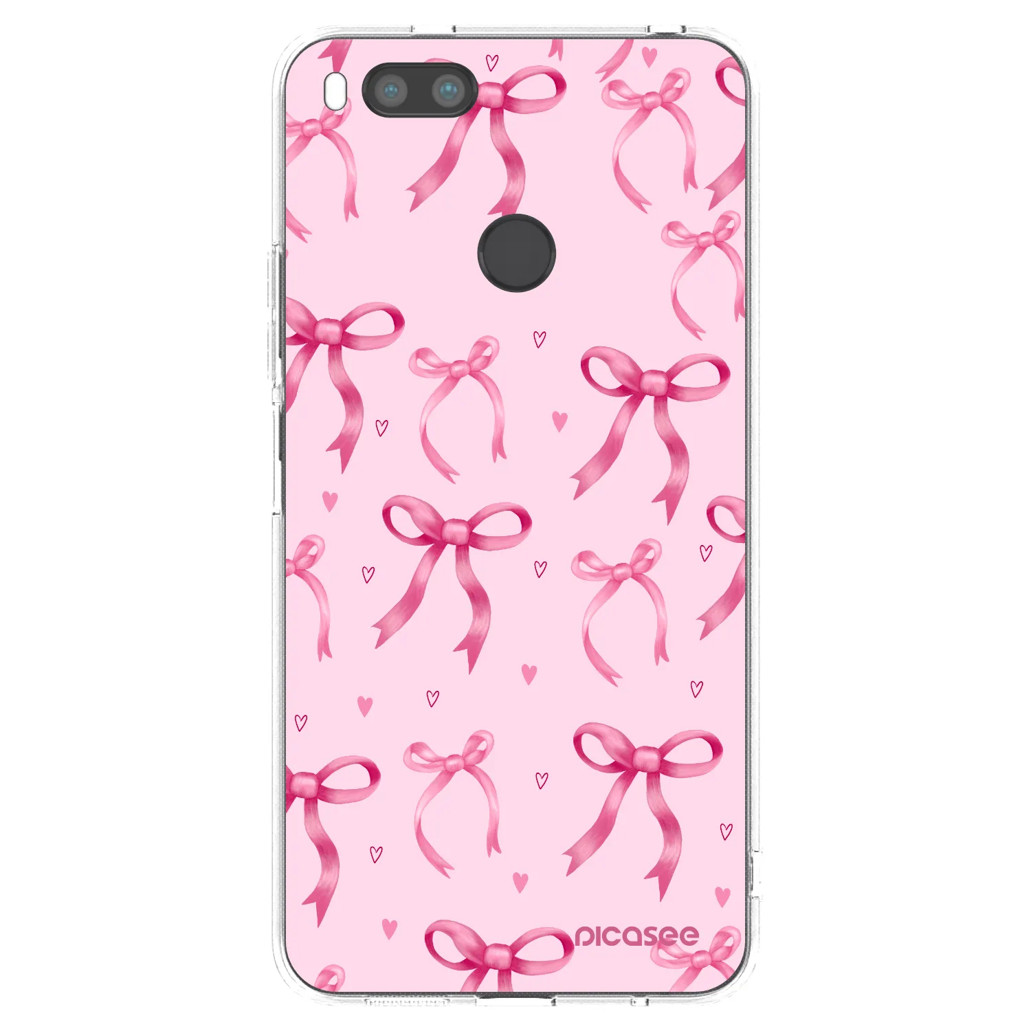 Picasee husă transparentă din silicon pentru Xiaomi Mi A1 Global - Bow Aesthetic