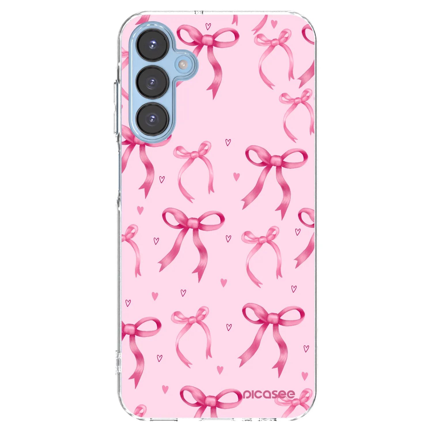 Picasee husă transparentă din silicon pentru Samsung Galaxy A15 A156B 5G - Bow Aesthetic