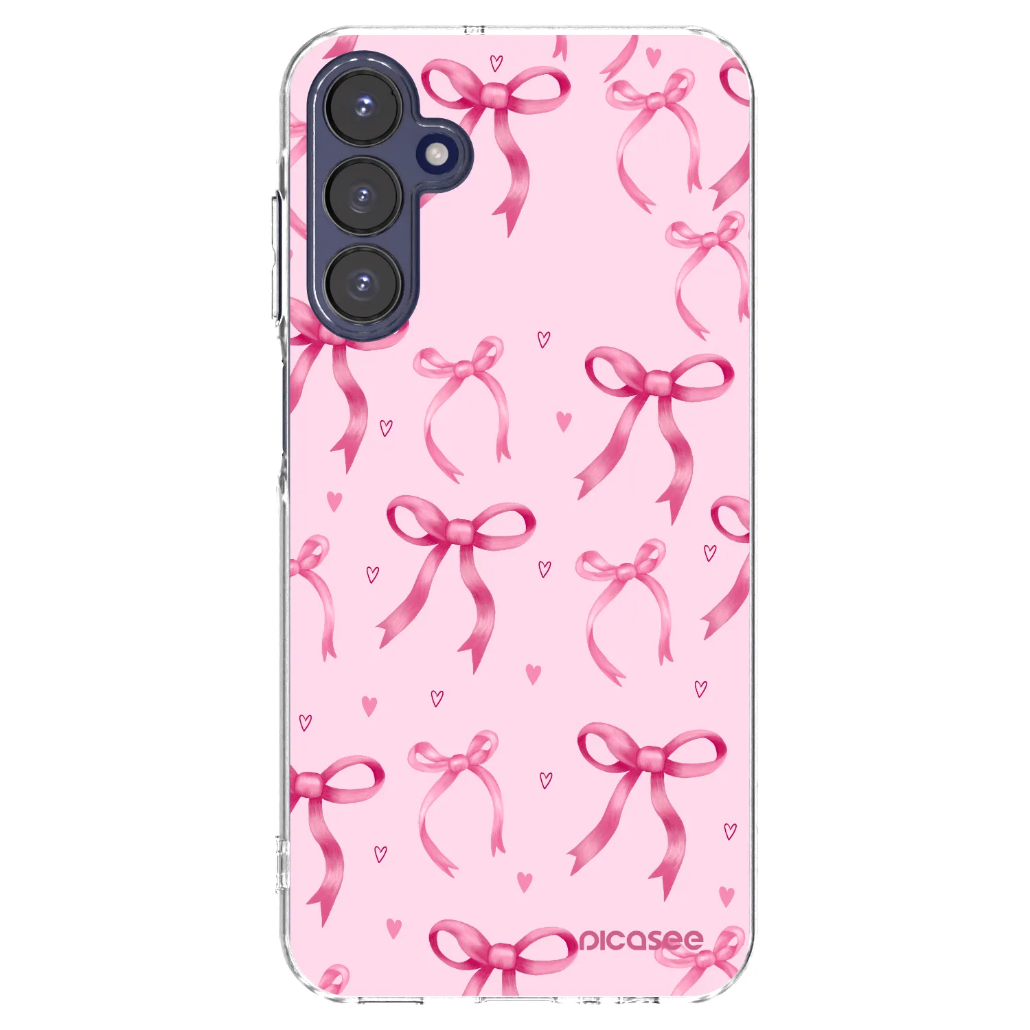 Picasee husă transparentă din silicon pentru Samsung Galaxy A15 A155F 4G - Bow Aesthetic