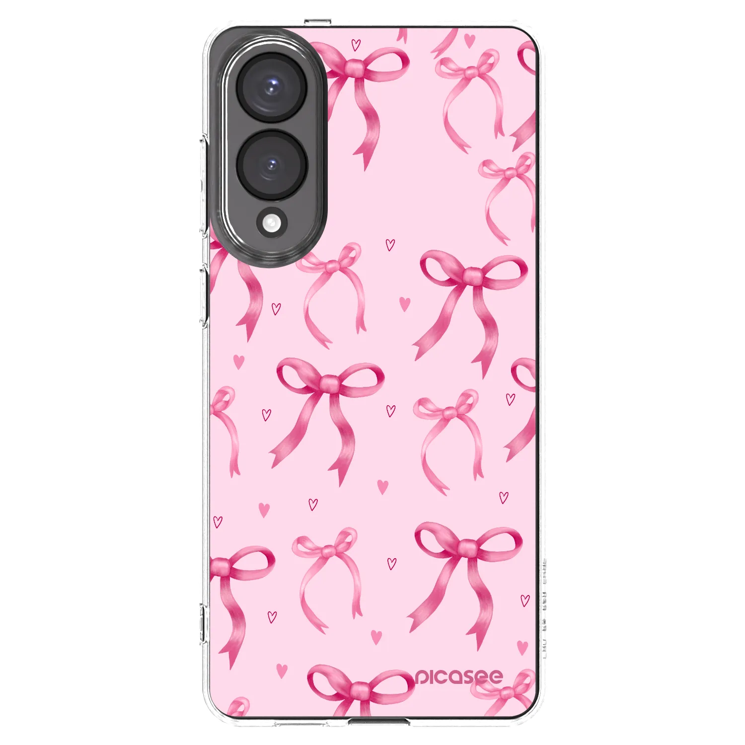 Picasee husă transparentă din silicon pentru Samsung Galaxy S25 Edge 5G - Bow Aesthetic