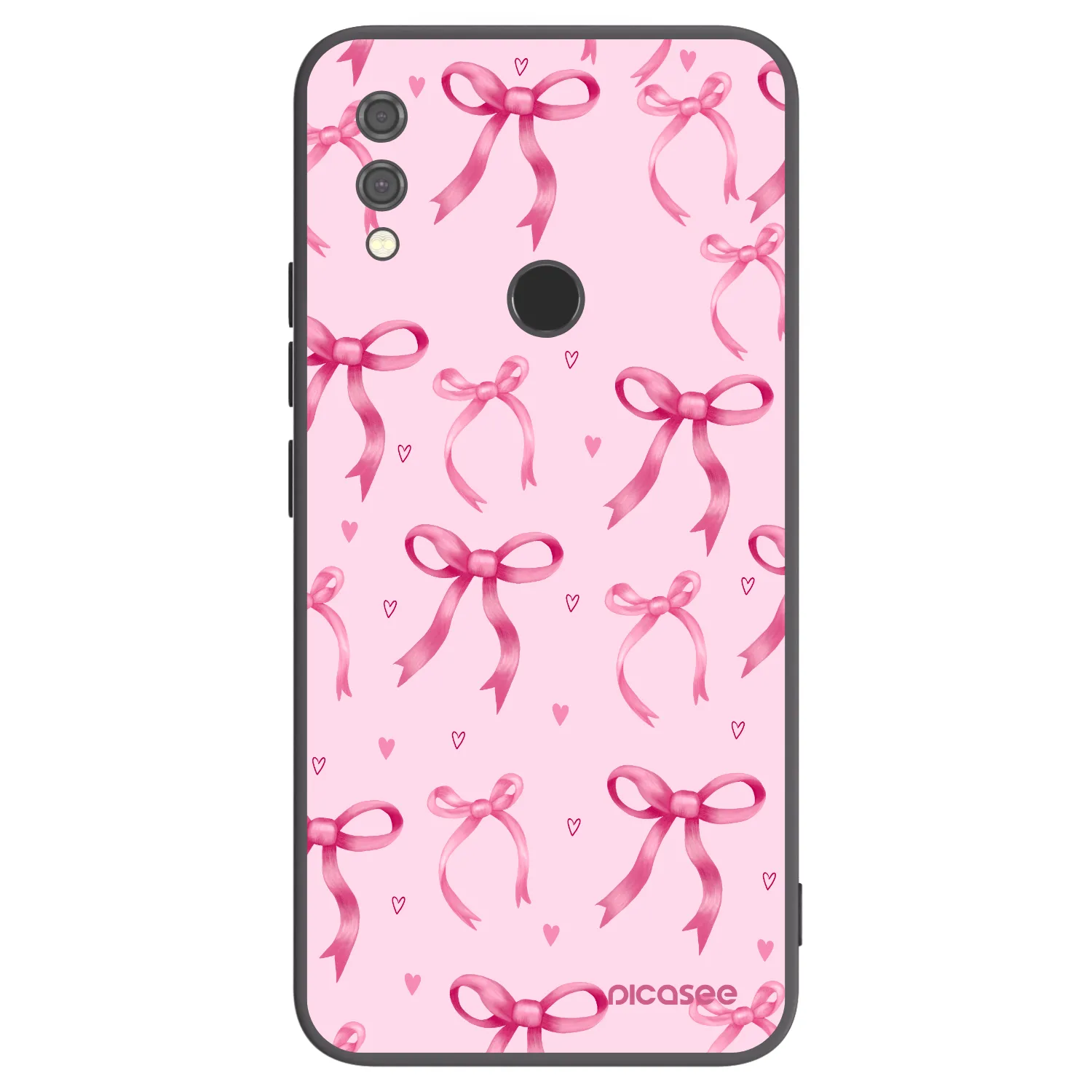 Picasee husă neagră din silicon pentru Xiaomi Redmi Note 7 - Bow Aesthetic