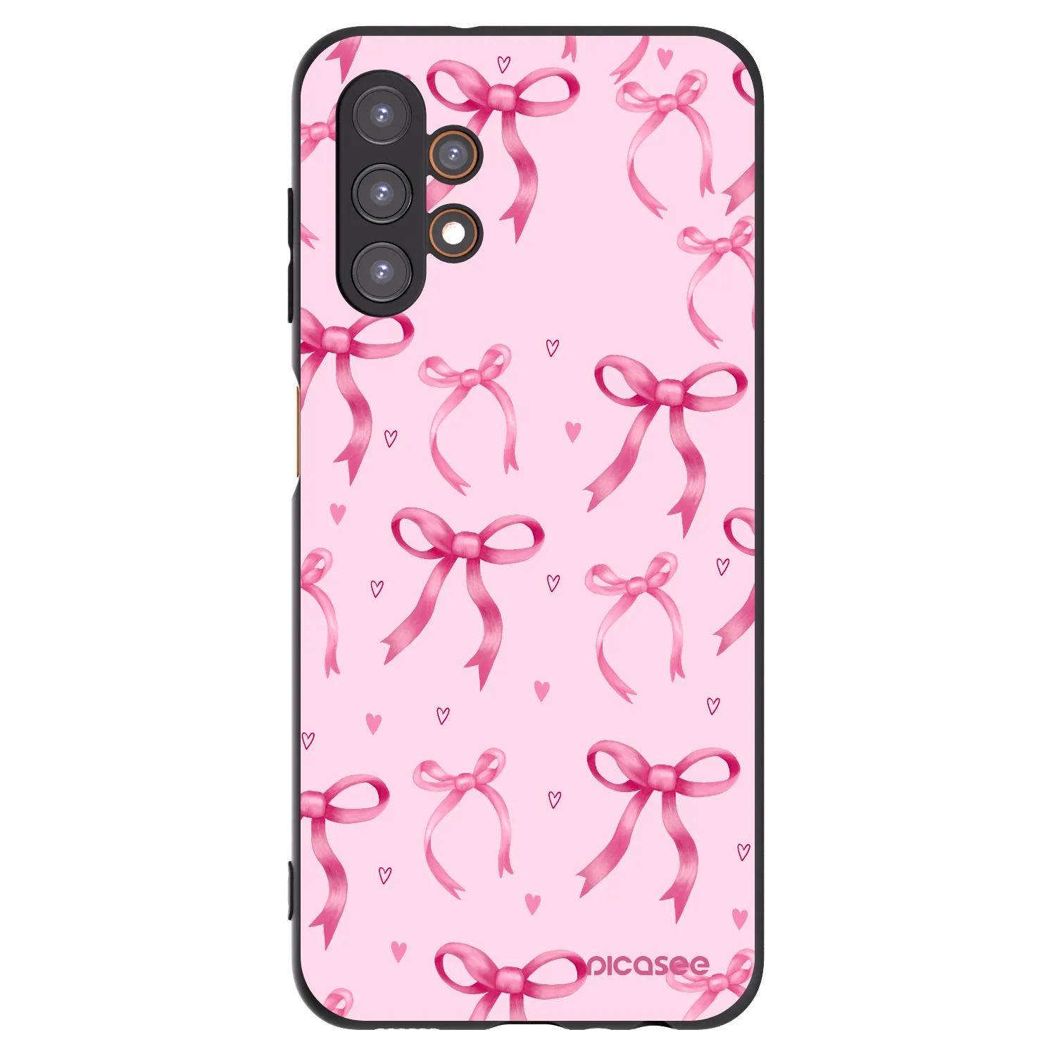 Picasee husă neagră din silicon pentru Samsung Galaxy A13 5G - Bow Aesthetic