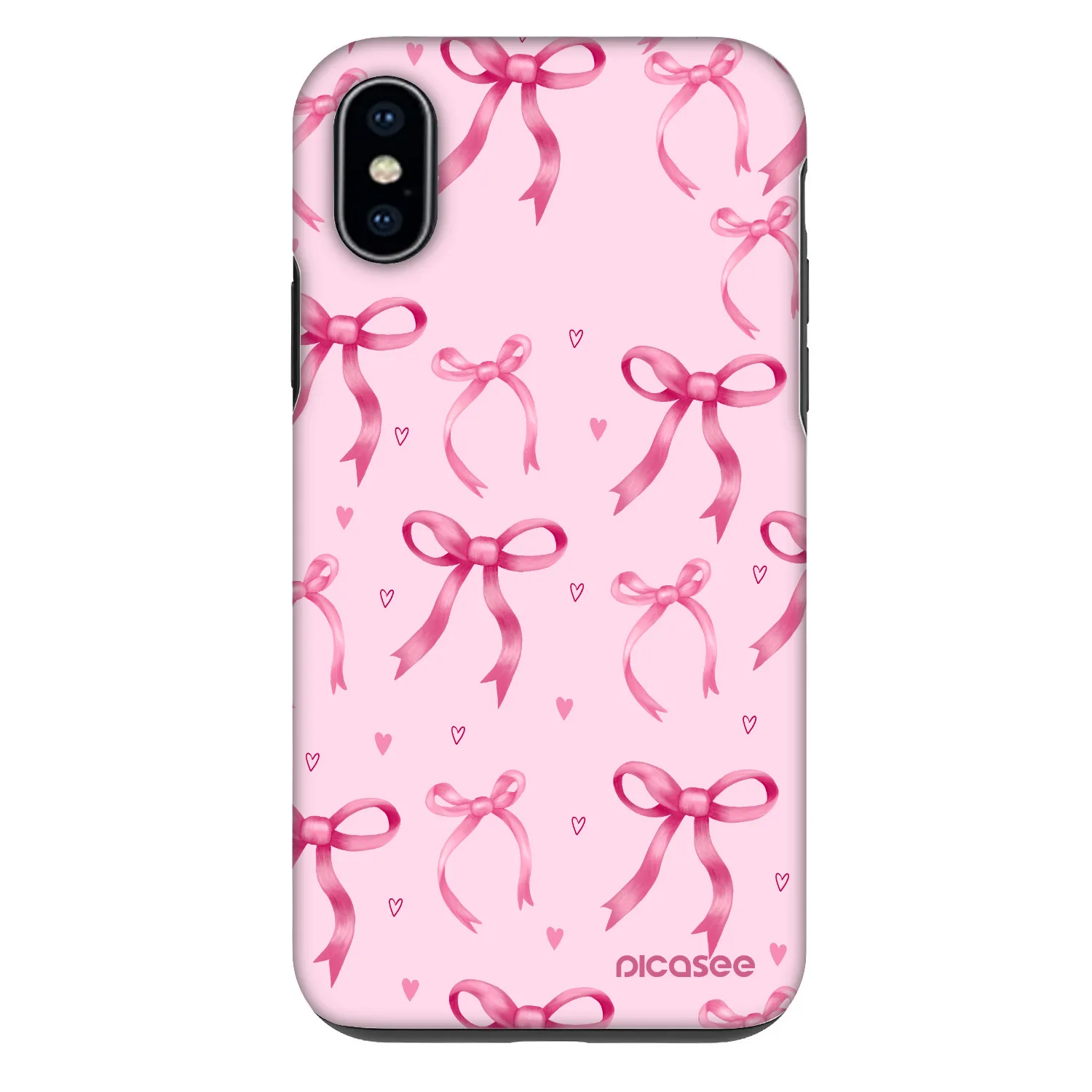 Picasee Fashion Case pentru Apple iPhone X/XS - Bow Aesthetic
