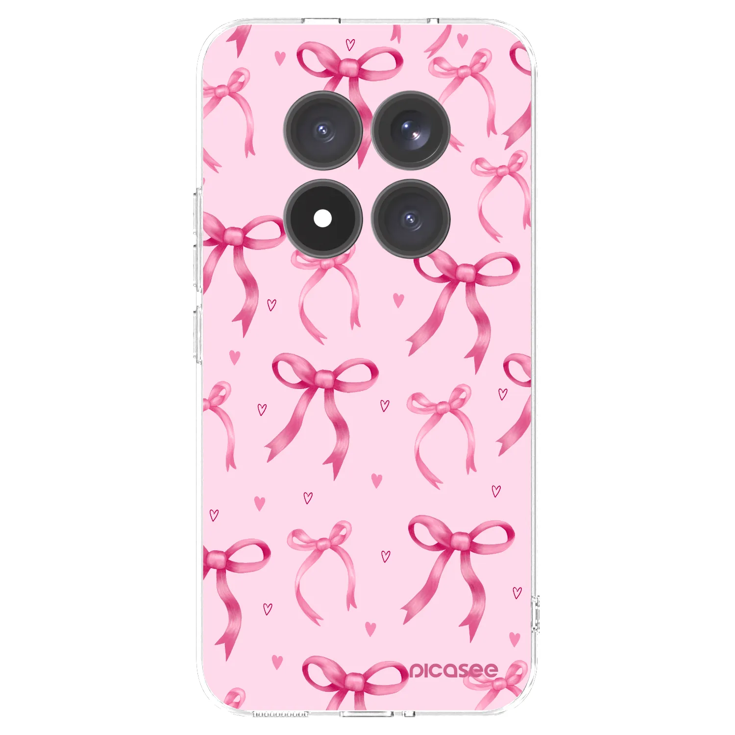 Picasee husă transparentă din silicon pentru Xiaomi Redmi Note 15 Pro+ - Bow Aesthetic