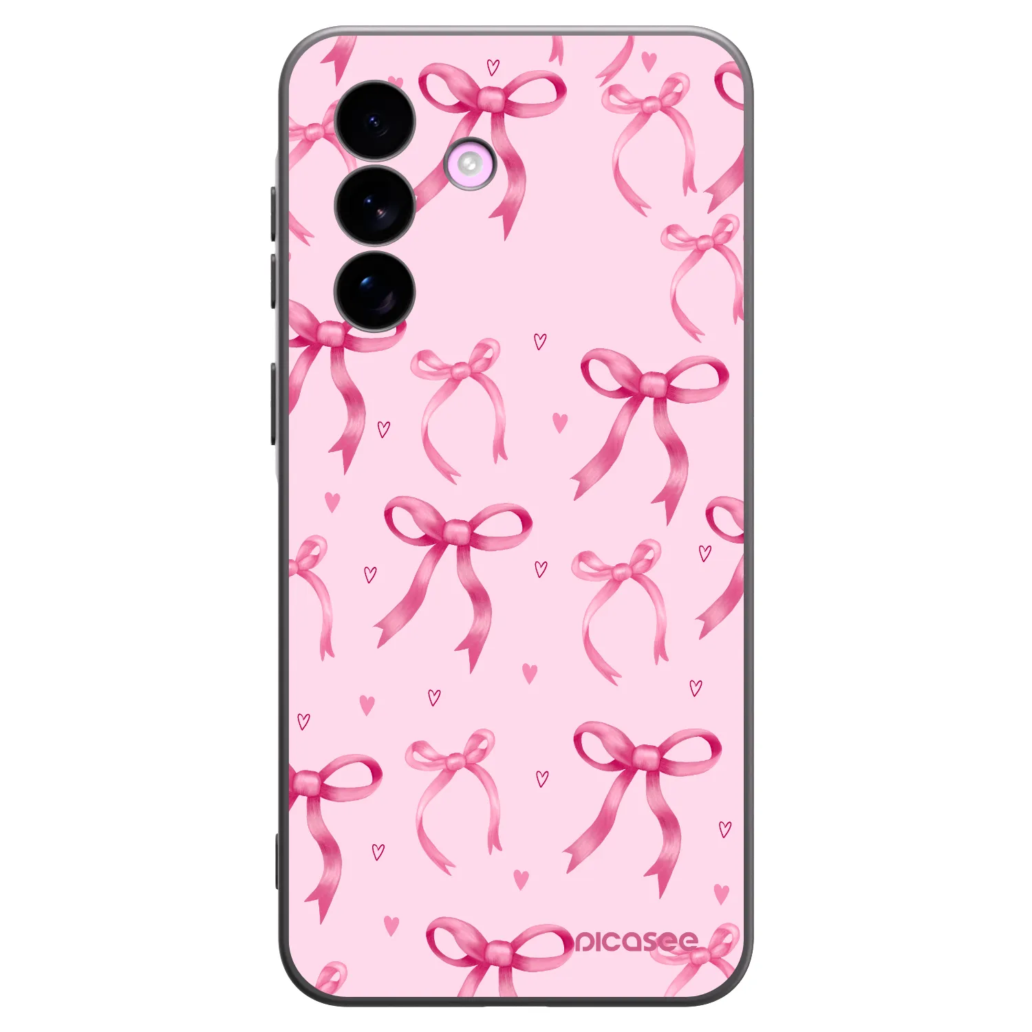Picasee husă neagră din silicon pentru Samsung Galaxy A57 5G - Bow Aesthetic