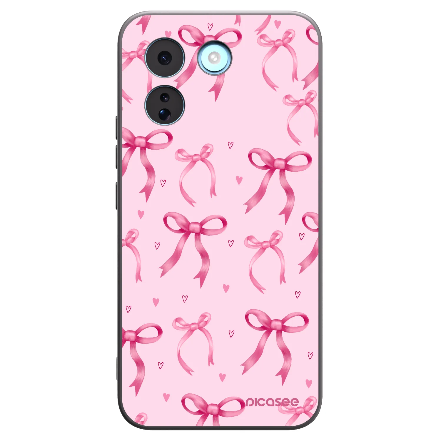 Picasee husă neagră din silicon pentru Xiaomi Redmi Note 17 Pro MAX 5G - Bow Aesthetic