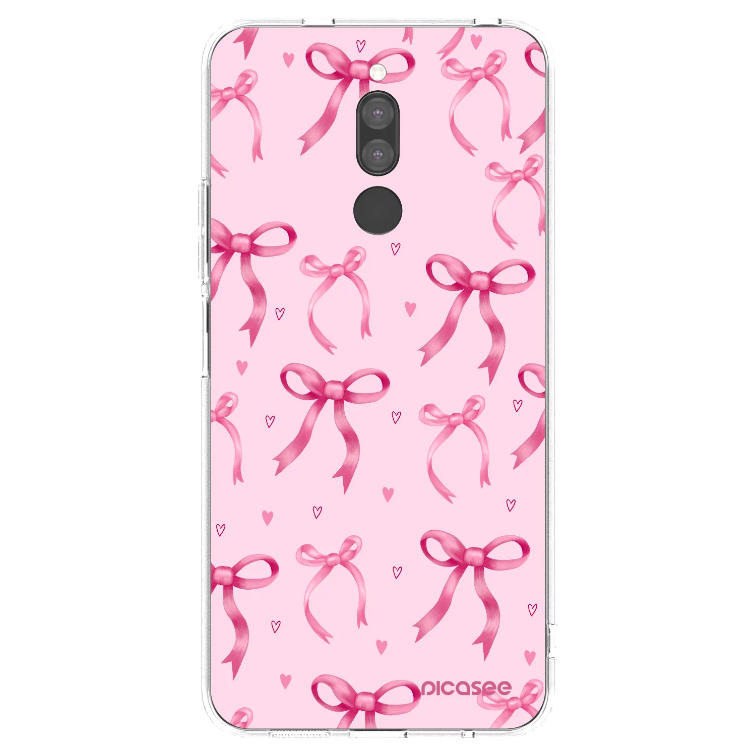Picasee husă transparentă din silicon pentru Xiaomi Redmi 8 - Bow Aesthetic