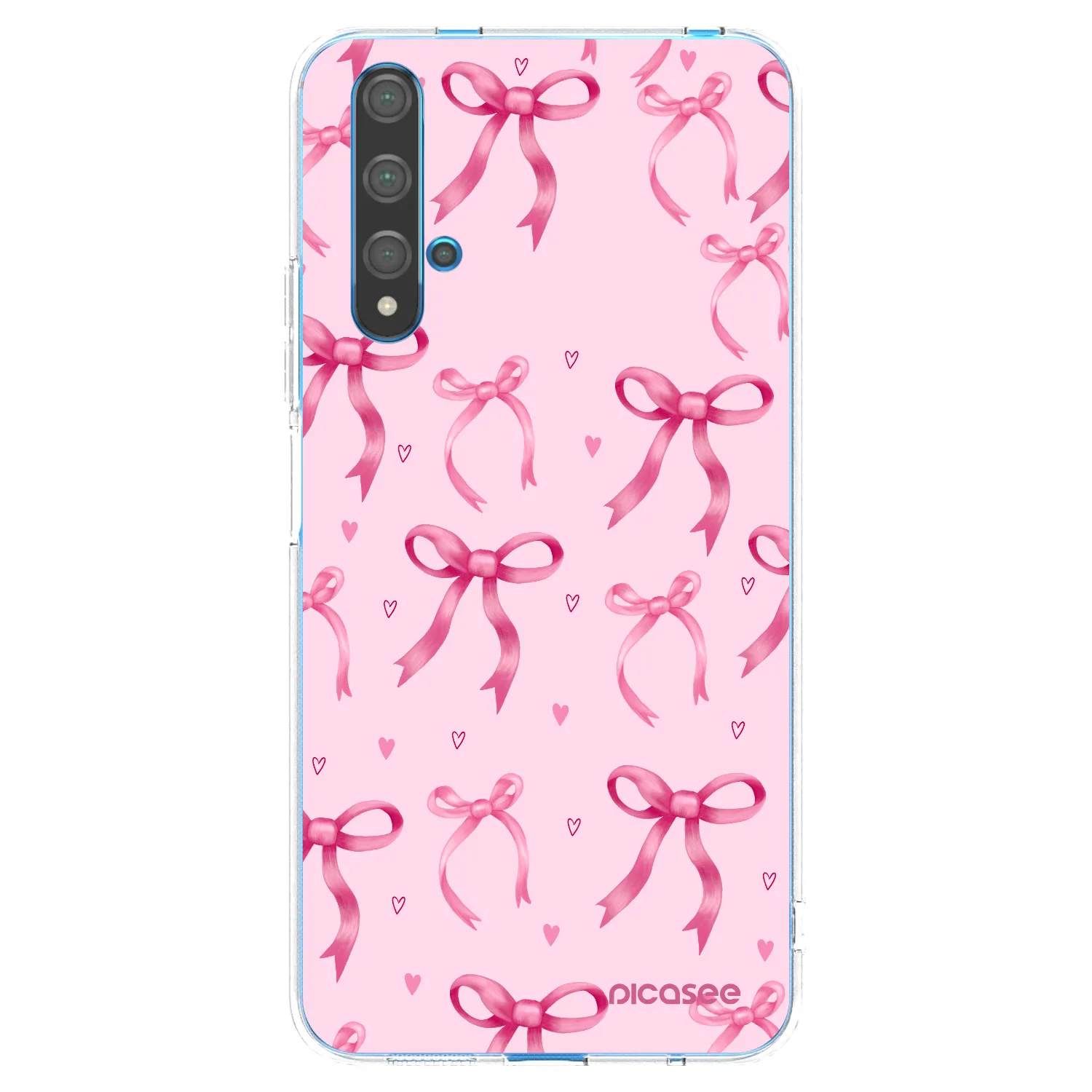 Picasee husă transparentă din silicon pentru Huawei Nova 5T - Bow Aesthetic