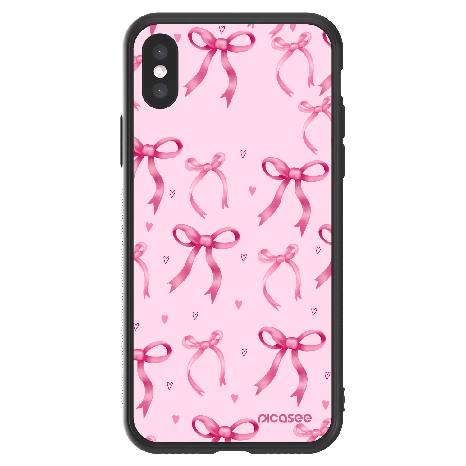 Picasee ULTIMATE CASE pentru Apple iPhone X/XS - Bow Aesthetic