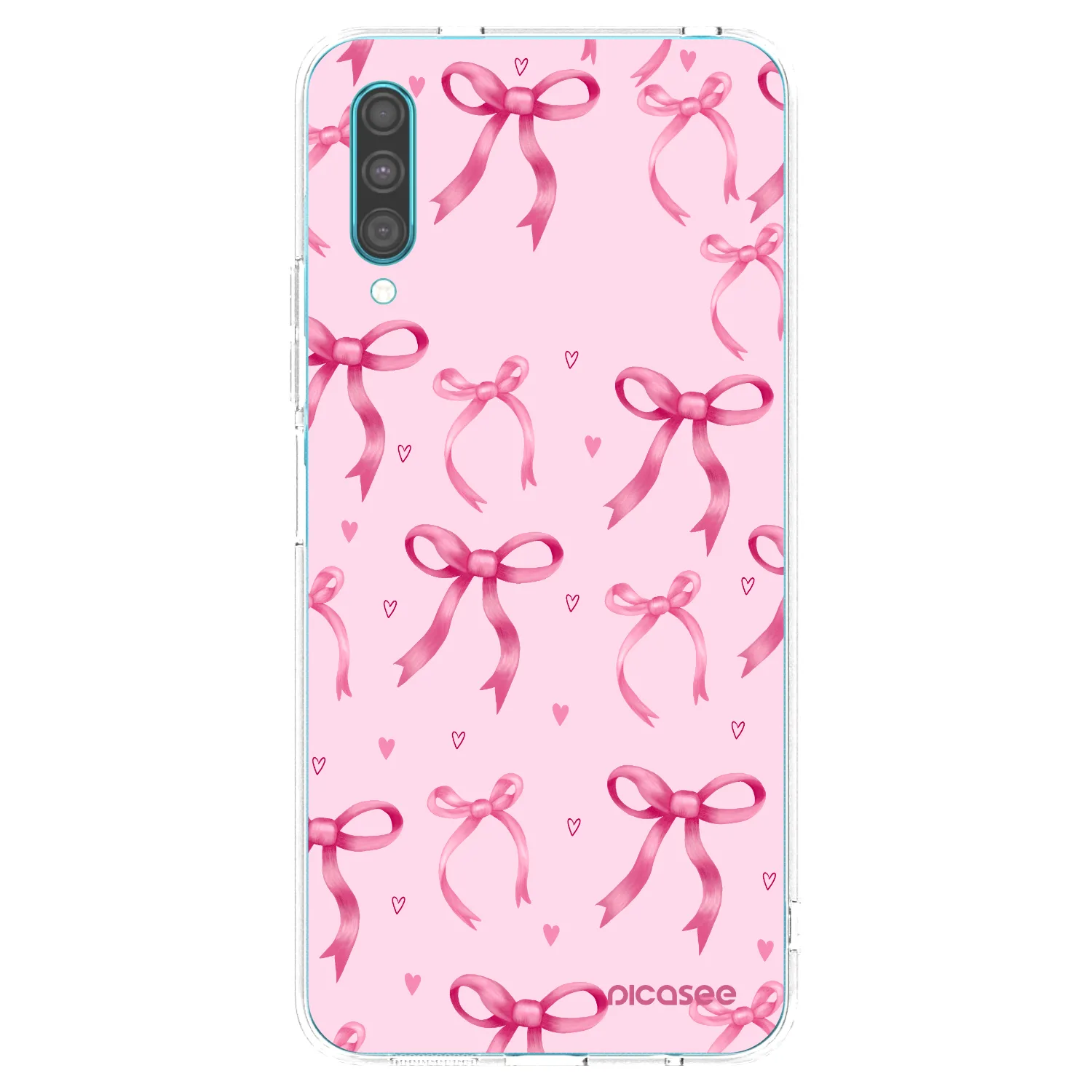 Picasee husă transparentă din silicon pentru Samsung Galaxy A30s A307F - Bow Aesthetic