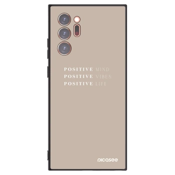 Picasee husă neagră din silicon pentru Samsung Galaxy Note 20 Ultra - Positive Vibes