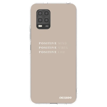 Picasee husă transparentă din silicon pentru Xiaomi Mi 10 Lite - Positive Vibes