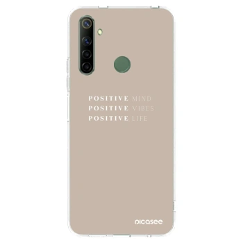 Picasee husă transparentă din silicon pentru Realme 6i - Positive Vibes