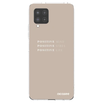Picasee husă transparentă din silicon pentru Samsung Galaxy A42 A426B - Positive Vibes
