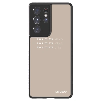 Husă pentru Samsung Galaxy S21 Ultra 5G G998B - Positive Vibes