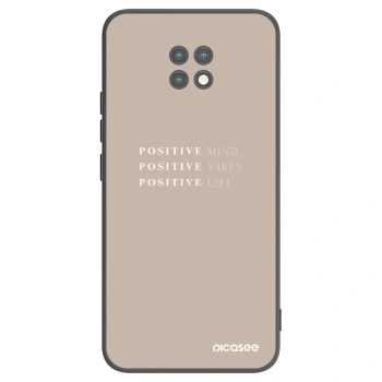 Picasee husă neagră din silicon pentru Xiaomi Redmi Note 9T - Positive Vibes