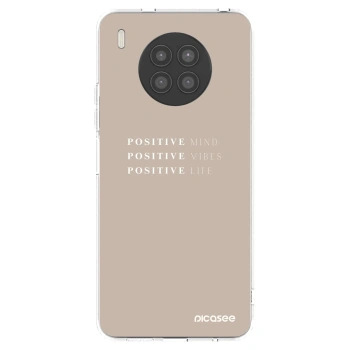Picasee husă transparentă din silicon pentru Huawei Nova 8i - Positive Vibes